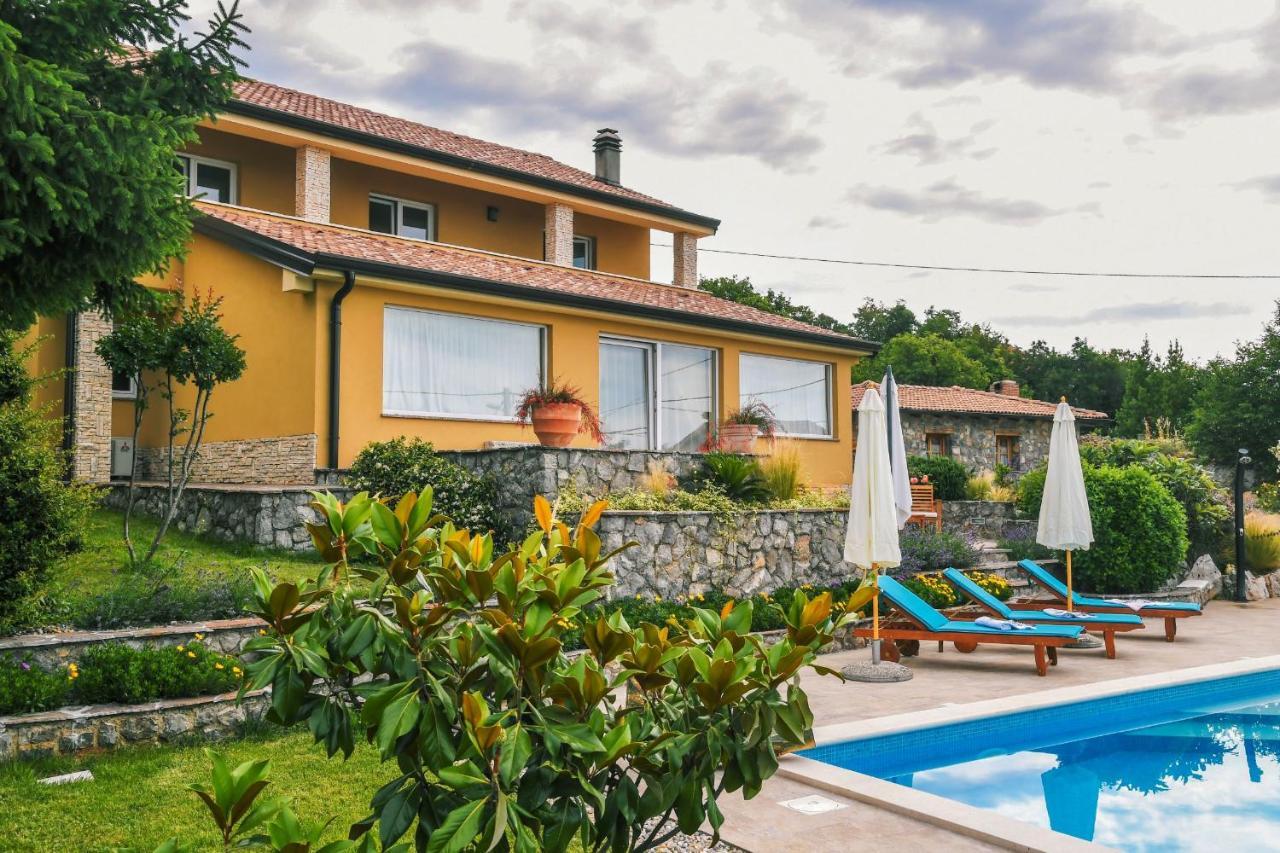 *****Pool House With Beautiful Seaview,Big Garden And Old Tavern***** Rijeka Zewnętrze zdjęcie