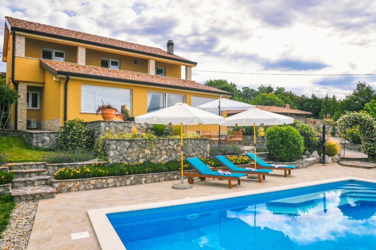 *****Pool House With Beautiful Seaview,Big Garden And Old Tavern***** Rijeka Zewnętrze zdjęcie