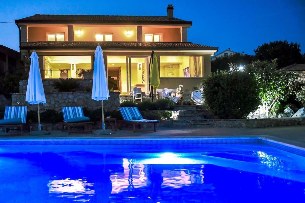 *****Pool House With Beautiful Seaview,Big Garden And Old Tavern***** Rijeka Zewnętrze zdjęcie