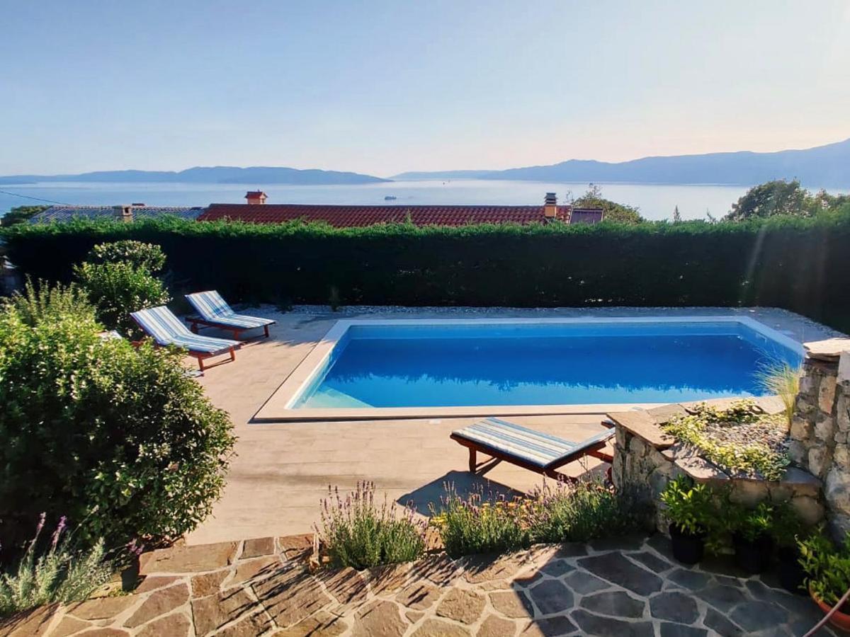 *****Pool House With Beautiful Seaview,Big Garden And Old Tavern***** Rijeka Zewnętrze zdjęcie