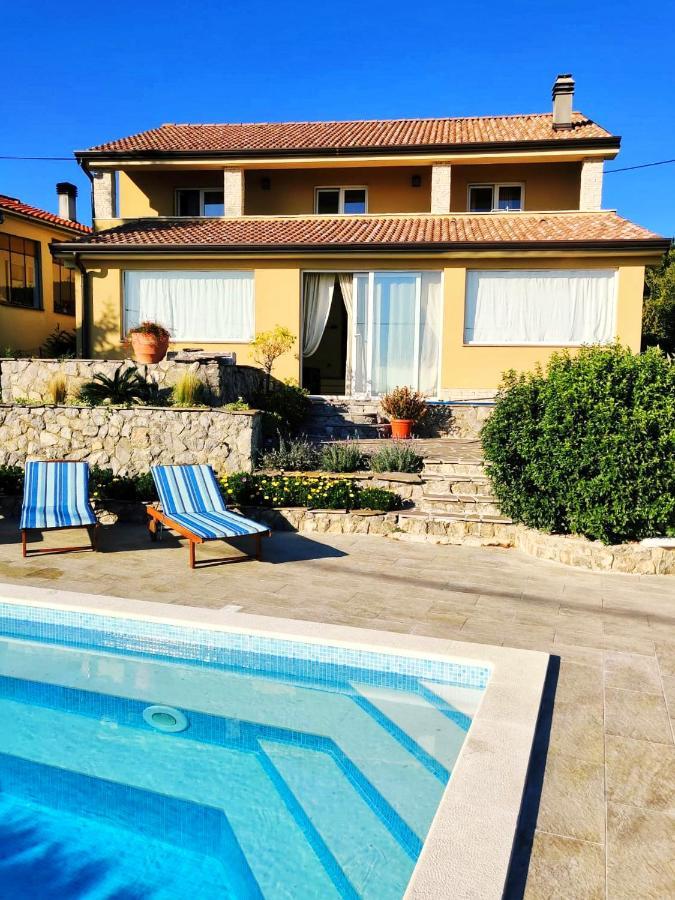 *****Pool House With Beautiful Seaview,Big Garden And Old Tavern***** Rijeka Zewnętrze zdjęcie